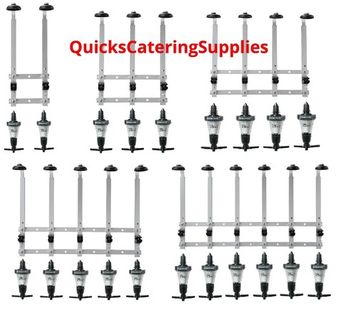 Optic bottle rack wall mounted - rack,